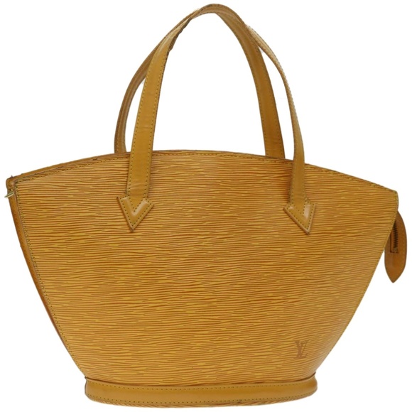 Louis Vuitton Handbags - LOUIS VUITTON Epi Saint Jacques Hand Bag Yellow M52279 LV Auth 68248